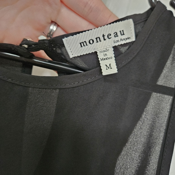 Monteau lace and sheer tank - Picture 3 of 7